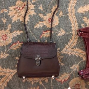 Brighton leather crossbody bag